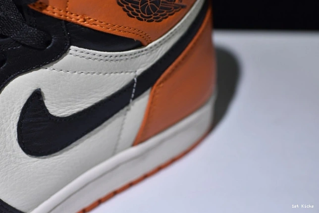 1st Kicks jordan Comfortable 1 1331 555088- high air “shattered og retro backboard” 1120